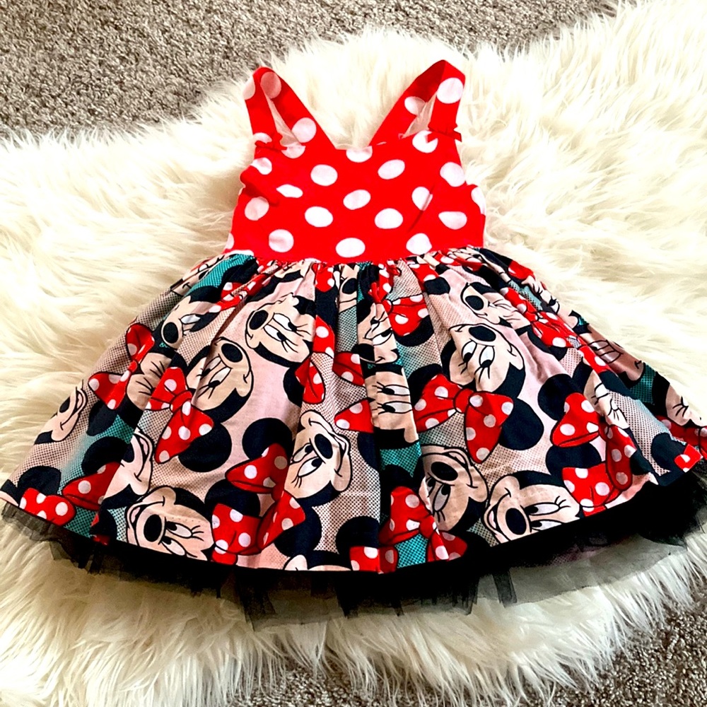 Disney Tutu Couture Minnie Mouse Dress